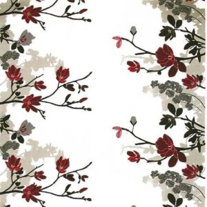 Arvidssons Textil Grandiflora Kangas Punainen