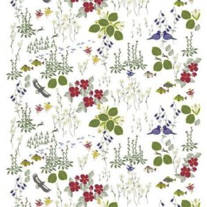 Arvidssons Textil Himlajorden Kangas Valkoinen