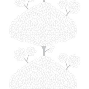 Arvidssons Textil Tusenblad Kangas Valkoinen
