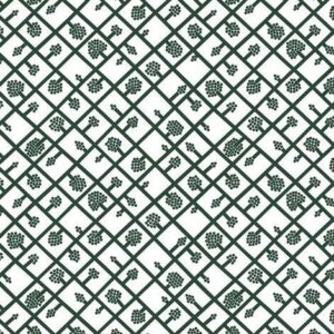 Marimekko Spaljé Kangas Valkoinen-Vihreä