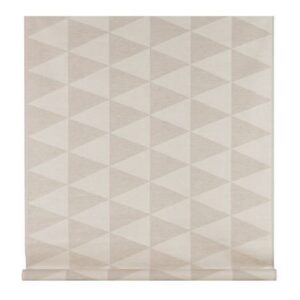 Nordic Nest Rime Jacquardvävd Vahakangas Natural Beige
