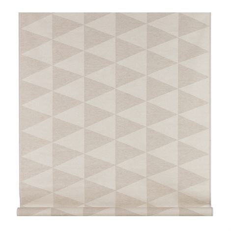 Nordic Nest Rime Jacquardvävd Vahakangas Natural Beige